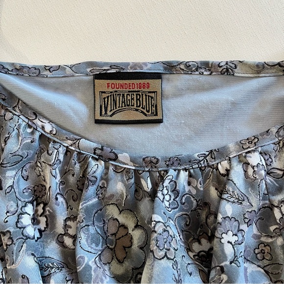 90’s Style Blue Mini Dress - Picture 3 of 4